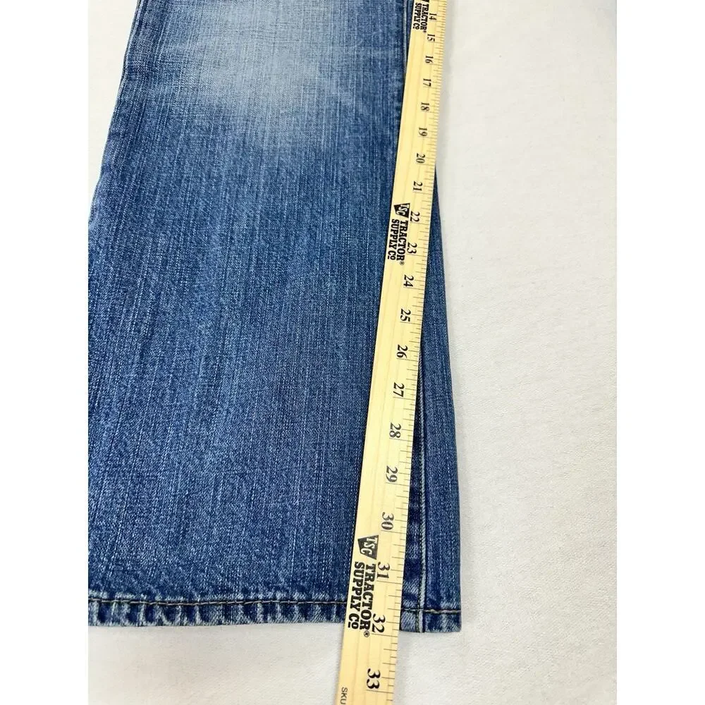 Vintage Levi’s 527 Low Bootcut Jeans Mens Size 36x32 Y2K Flap Pockets Western
